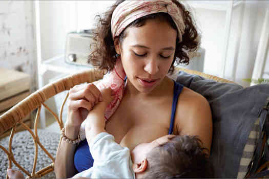  Most nipple soreness and tissue damage occurs during the early stages of breastfeeding